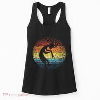 Dancing Kokopelli Southwestern USA Native American Symbol Women's Tank Top thumb 0