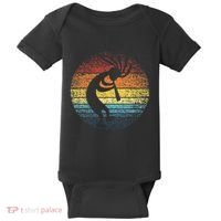 Dancing Kokopelli Southwestern USA Native American Symbol Baby Bodysuit thumb 0