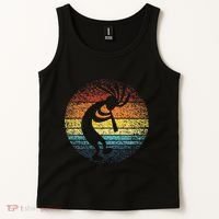 Dancing Kokopelli Southwestern USA Native American Symbol Tank Top thumb 2