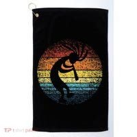 Dancing Kokopelli Southwestern USA Native American Symbol Golf Towel thumb 0
