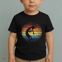 Dancing Kokopelli Southwestern USA Native American Symbol Toddler T-Shirt thumb 2