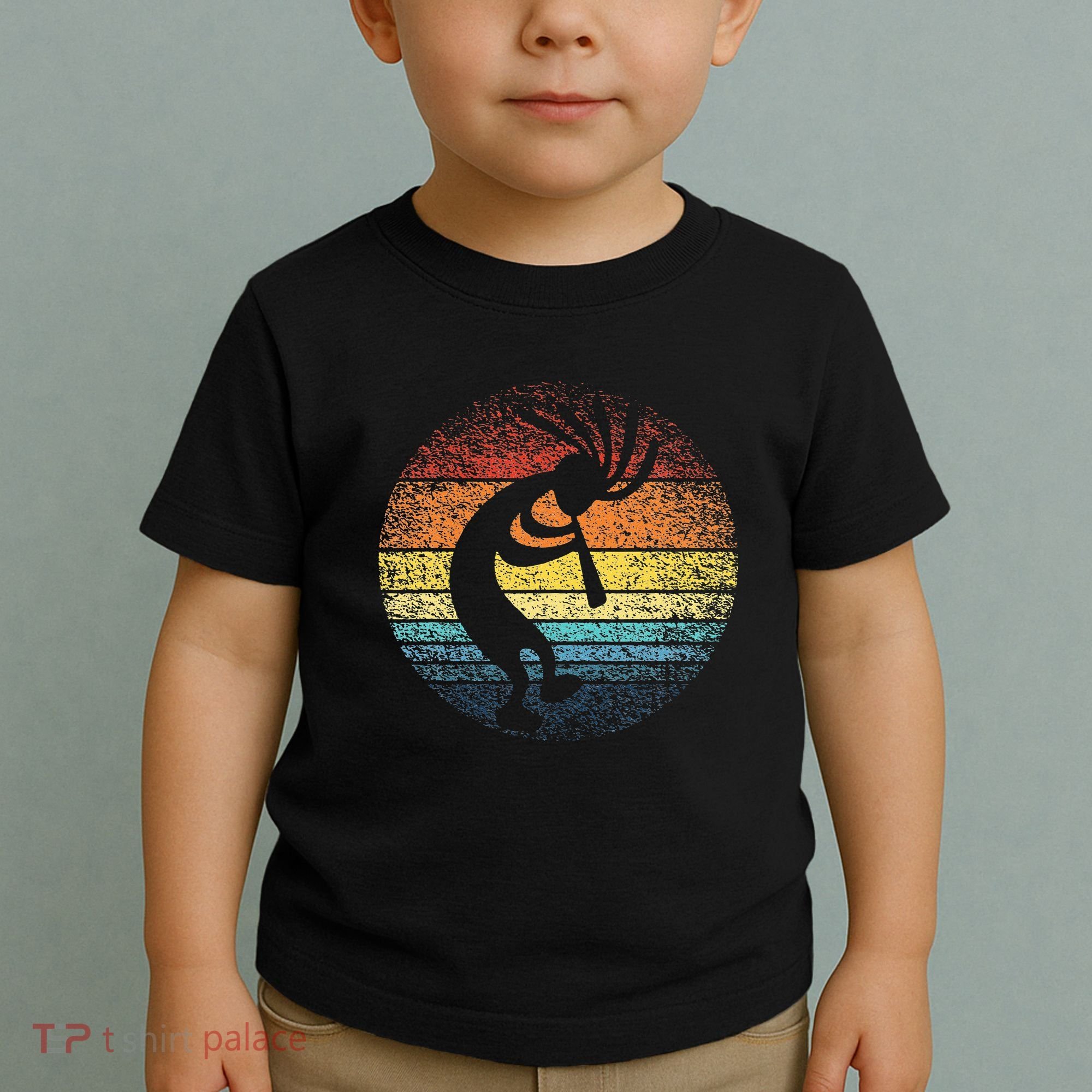 Dancing Kokopelli Southwestern USA Native American Symbol Toddler T-Shirt