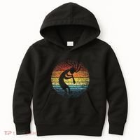Dancing Kokopelli Southwestern USA Native American Symbol Kids Hoodie thumb 0