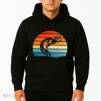 Dancing Kokopelli Southwestern USA Native American Symbol Hoodie thumb 2
