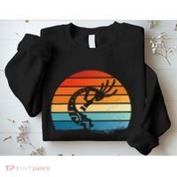 Dancing Kokopelli Southwestern USA Native American Symbol Sweatshirt thumb 2