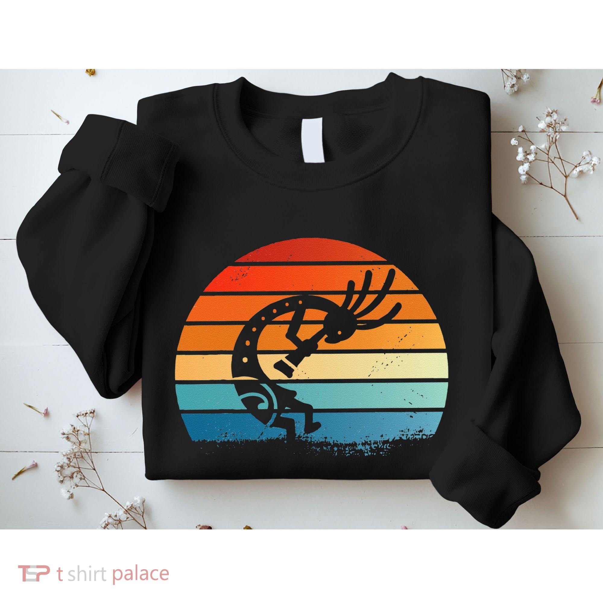 Dancing Kokopelli Southwestern USA Native American Symbol Sweatshirt