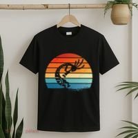 Dancing Kokopelli Southwestern USA Native American Symbol T-Shirt thumb 2