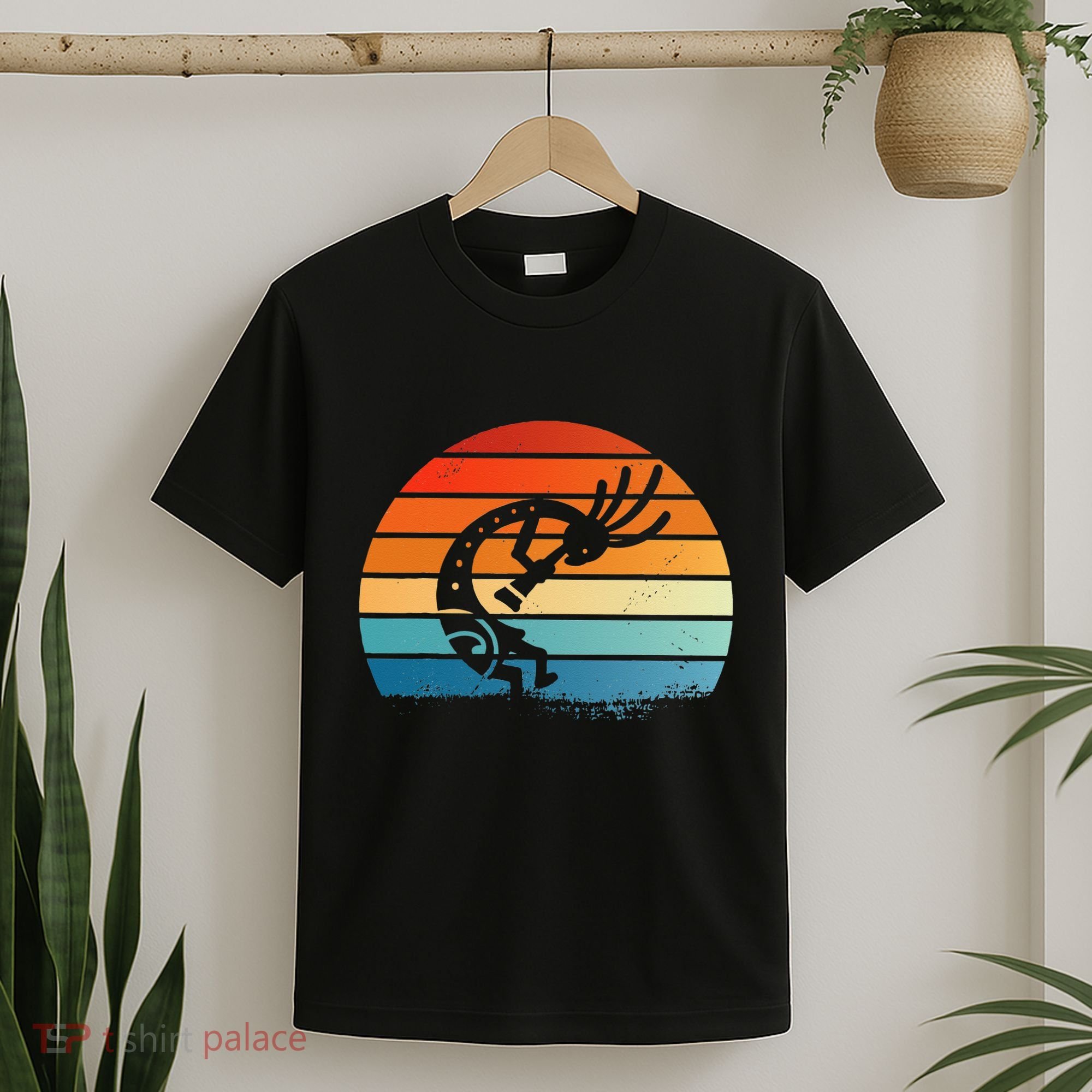 Dancing Kokopelli Southwestern USA Native American Symbol T-Shirt