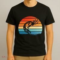 Dancing Kokopelli Southwestern USA Native American Symbol T-Shirt thumb 3
