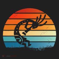 Dancing Kokopelli Southwestern USA Native American Symbol Beanie thumb 2