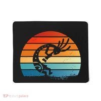 Dancing Kokopelli Southwestern USA Native American Symbol Mousepad thumb 0