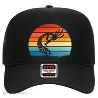 Dancing Kokopelli Southwestern USA Native American Symbol Hat thumb 0