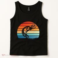 Dancing Kokopelli Southwestern USA Native American Symbol Tank Top thumb 2