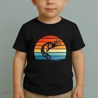Dancing Kokopelli Southwestern USA Native American Symbol Toddler T-Shirt thumb 2