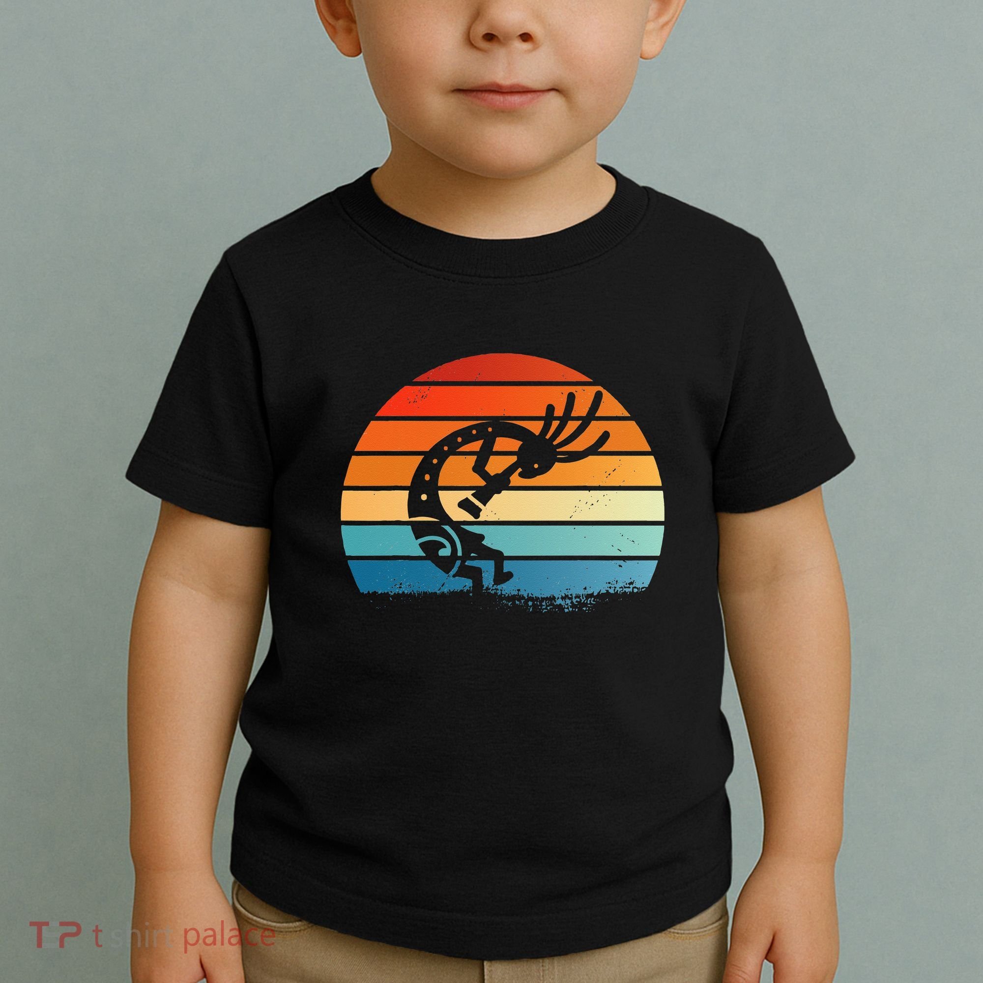 Dancing Kokopelli Southwestern USA Native American Symbol Toddler T-Shirt