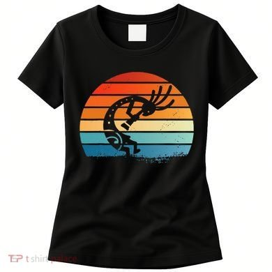 Dancing Kokopelli Southwestern USA Native American Symbol Women's T-Shirt
