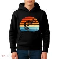 Dancing Kokopelli Southwestern USA Native American Symbol Kids Hoodie thumb 4