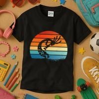 Dancing Kokopelli Southwestern USA Native American Symbol Kids T-Shirt thumb 3