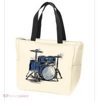 Drum Kit Sketch Music Tote Bag thumb 3