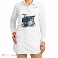 Drum Kit Sketch Music Apron thumb 2