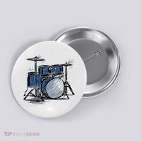 Drum Kit Sketch Music Button thumb 0