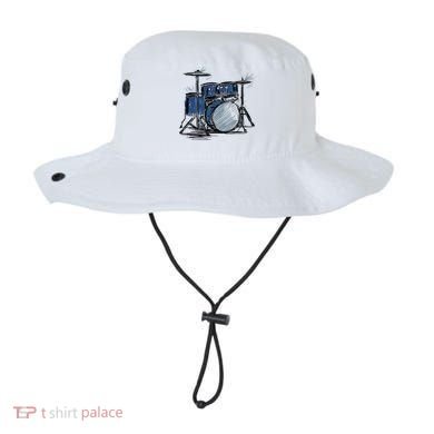 Drum Kit Sketch Music Bucket Hat