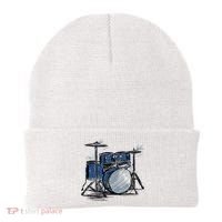 Drum Kit Sketch Music Beanie thumb 0