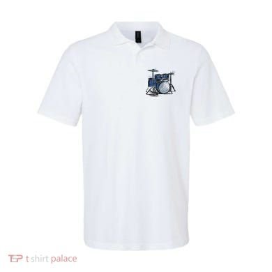 Drum Kit Sketch Music Polo