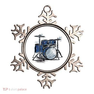 Drum Kit Sketch Music Ornament