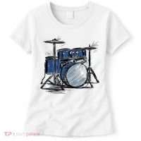 Drum Kit Sketch Music Women's T-Shirt thumb 0