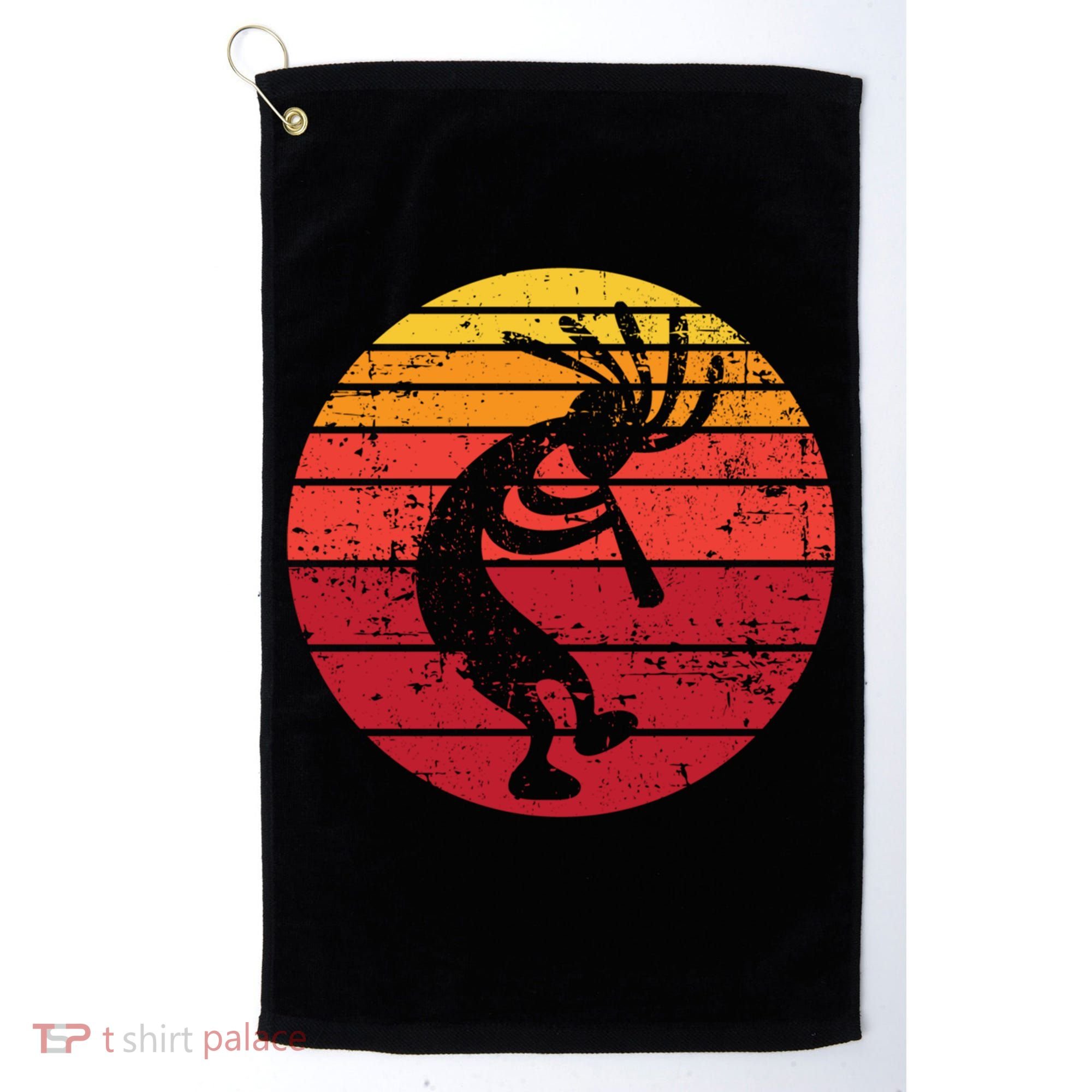 Dancing Kokopelli Southwestern Usa Native American Symbol Gift Golf Towel