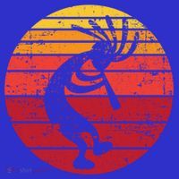Dancing Kokopelli Southwestern Usa Native American Symbol Gift Apron thumb 3