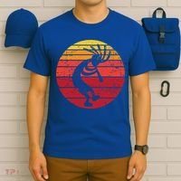 Dancing Kokopelli Southwestern Usa Native American Symbol Gift T-Shirt thumb 6