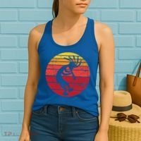 Dancing Kokopelli Southwestern Usa Native American Symbol Gift Women's Tank Top thumb 2