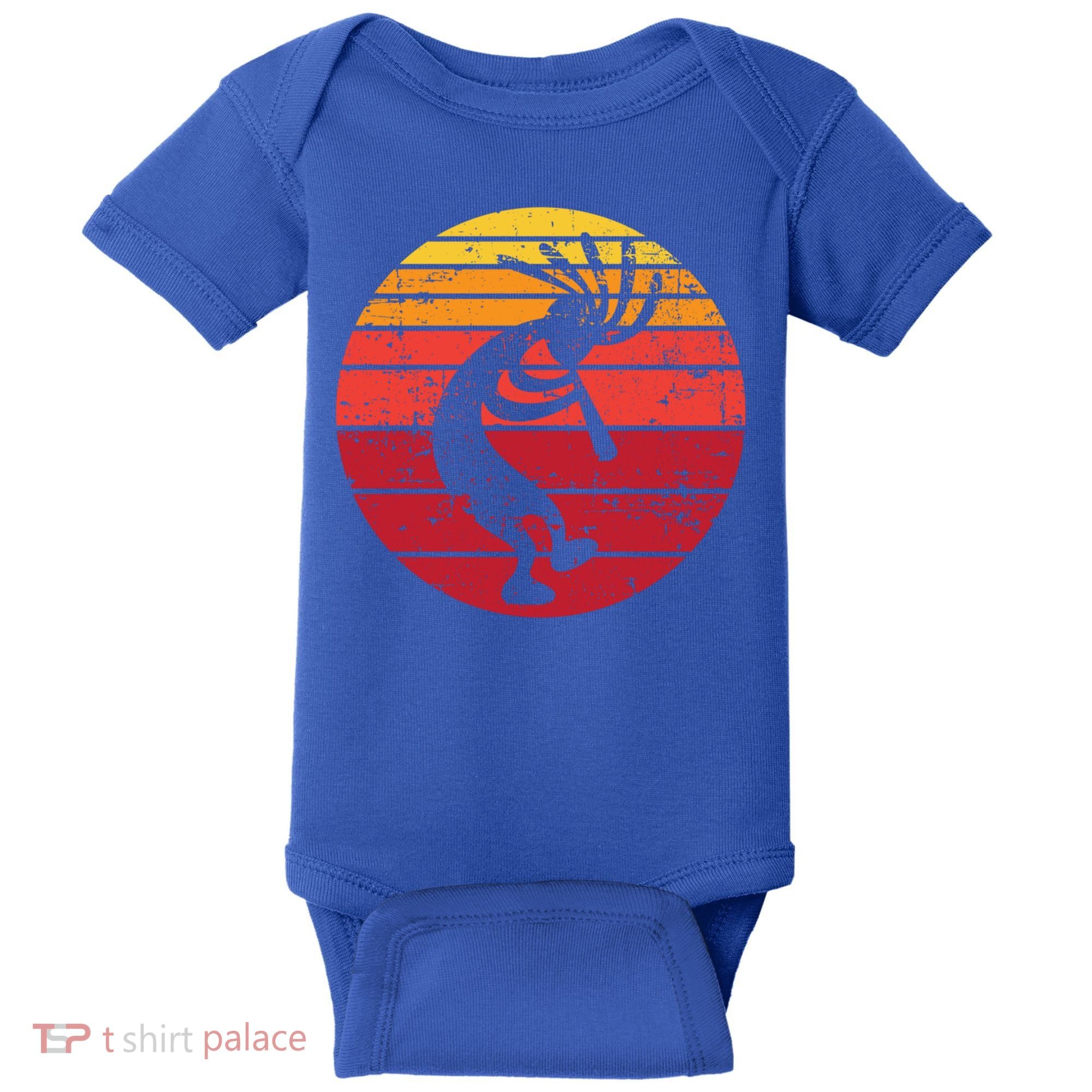 Dancing Kokopelli Southwestern Usa Native American Symbol Gift Baby Bodysuit