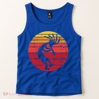 Dancing Kokopelli Southwestern Usa Native American Symbol Gift Tank Top thumb 2