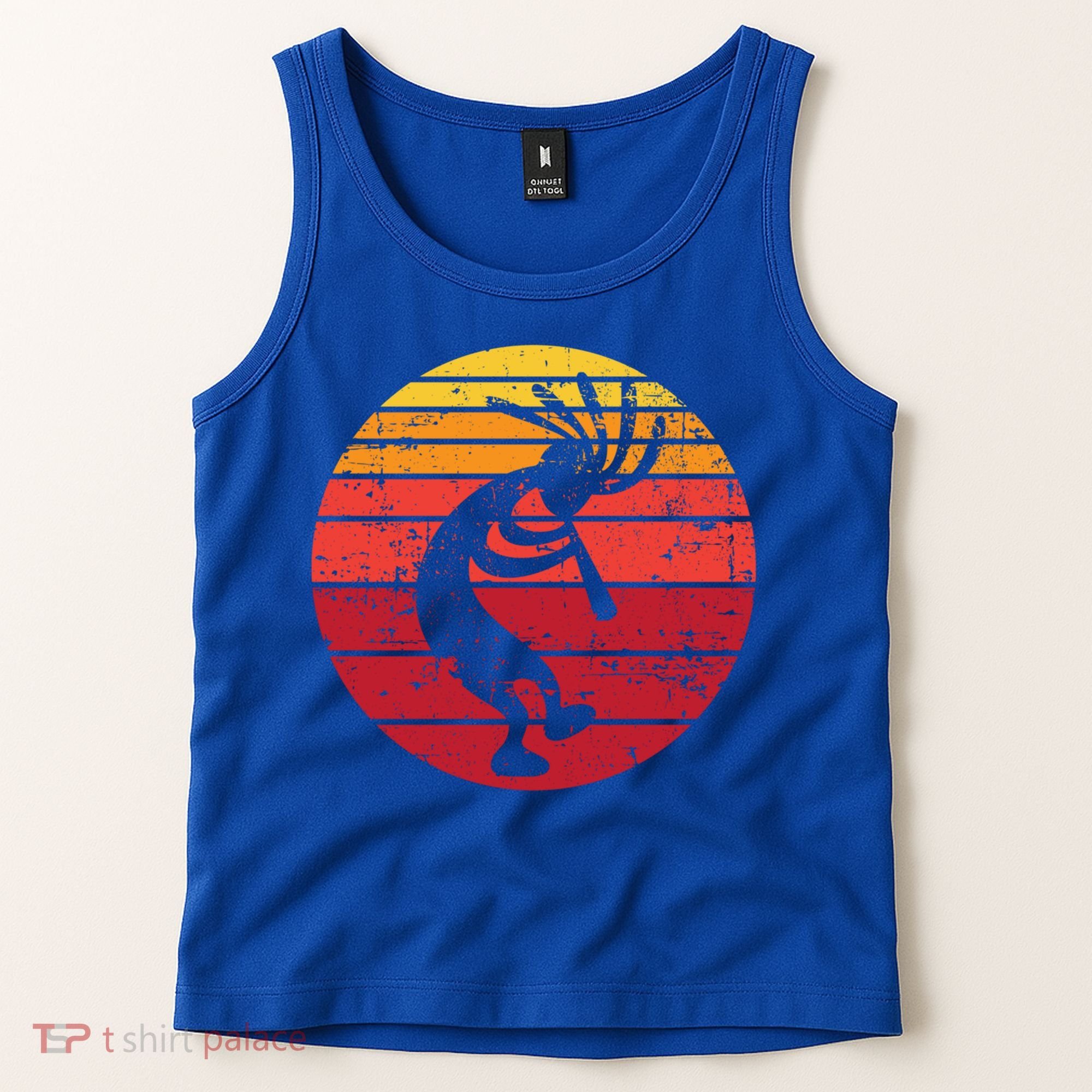 Dancing Kokopelli Southwestern Usa Native American Symbol Gift Tank Top