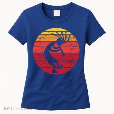 Dancing Kokopelli Southwestern Usa Native American Symbol Gift Women's T-Shirt