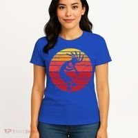 Dancing Kokopelli Southwestern Usa Native American Symbol Gift Women's T-Shirt thumb 4