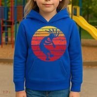 Dancing Kokopelli Southwestern Usa Native American Symbol Gift Kids Hoodie thumb 3