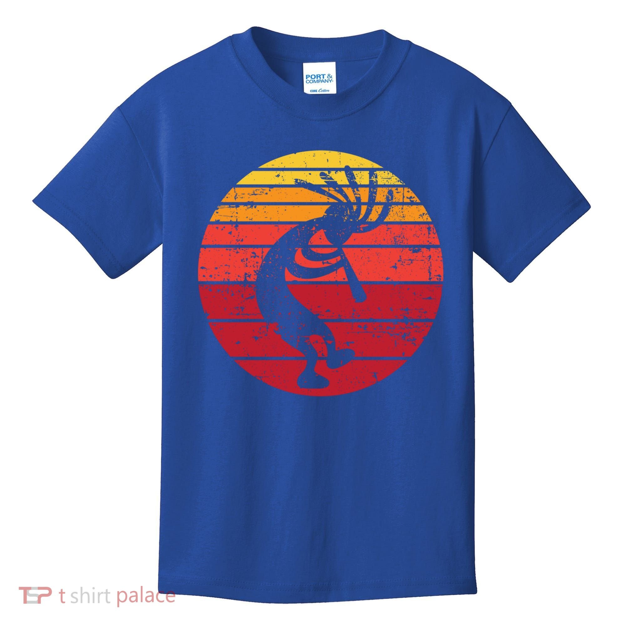 Dancing Kokopelli Southwestern Usa Native American Symbol Gift Kids T-Shirt