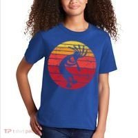 Dancing Kokopelli Southwestern Usa Native American Symbol Gift Kids T-Shirt thumb 2