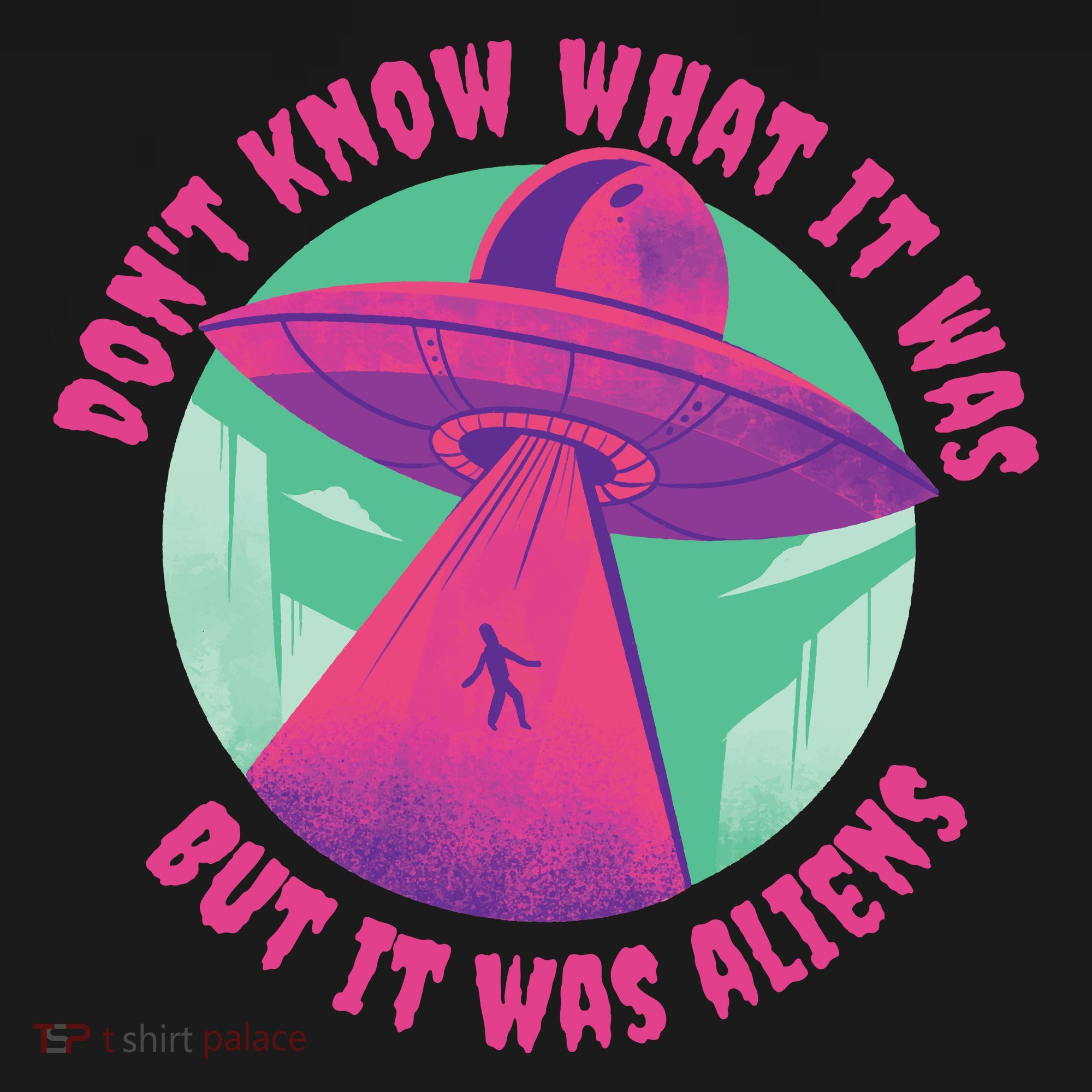 Don't Know What It Was But It Was Aliens Ornament