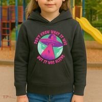 Don't Know What It Was But It Was Aliens Kids Hoodie thumb 3