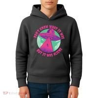 Don't Know What It Was But It Was Aliens Kids Hoodie thumb 4
