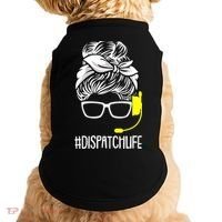 Dispatch Life 911 Dispatcher Thin Gold Line Operator Doggie Tank thumb 0