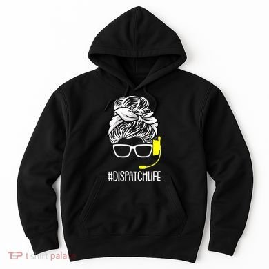 Dispatch Life 911 Dispatcher Thin Gold Line Operator Hoodie