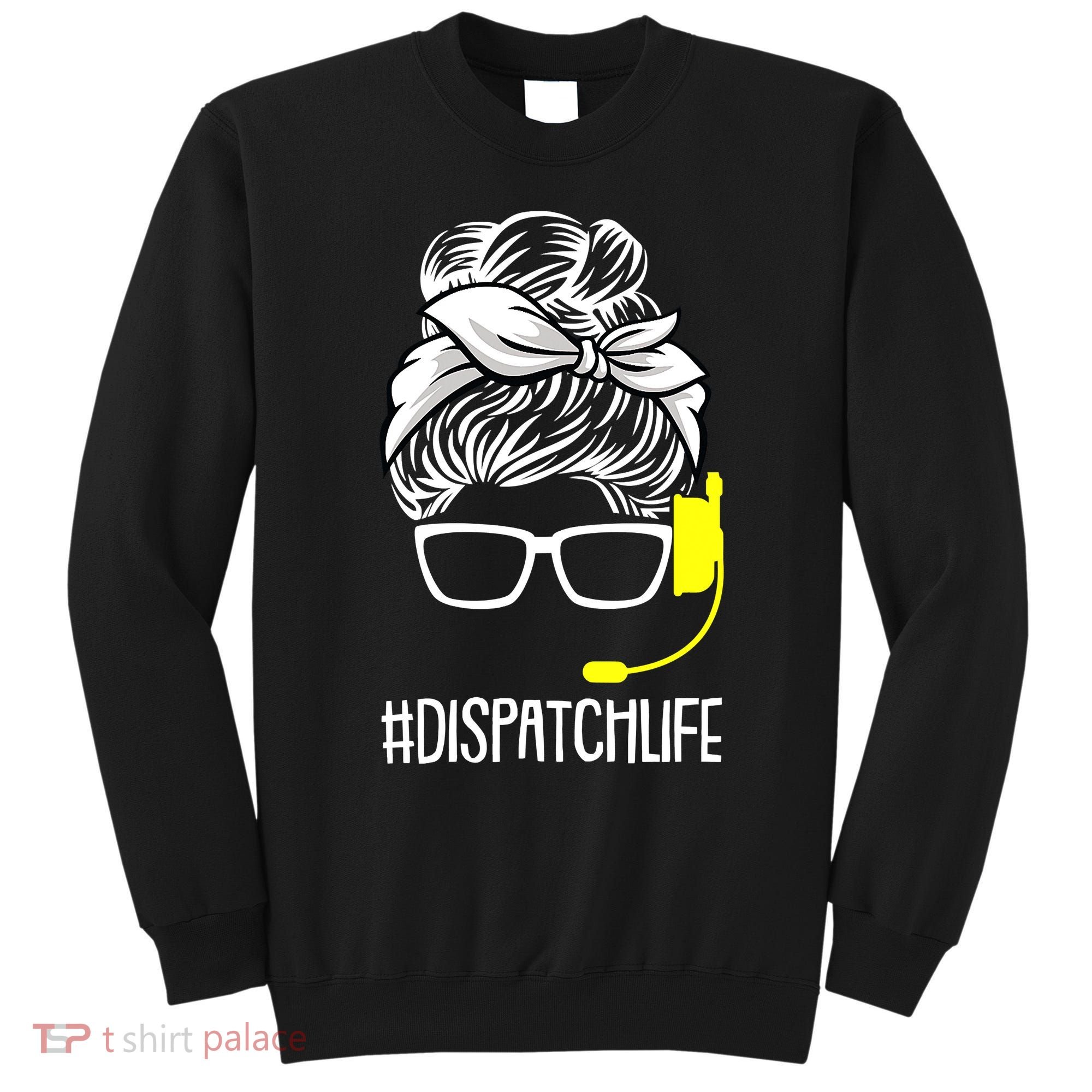 Dispatch Life 911 Dispatcher Thin Gold Line Operator Sweatshirt