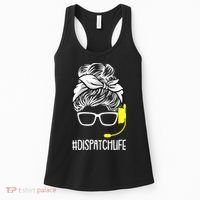 Dispatch Life 911 Dispatcher Thin Gold Line Operator Women's Tank Top thumb 0