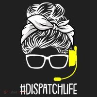 Dispatch Life 911 Dispatcher Thin Gold Line Operator Golf Towel thumb 3